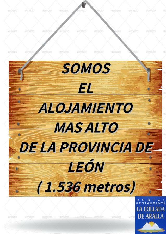 Hostal La Collada De Aralla Aralla de Luna Ngoại thất bức ảnh